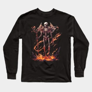 Unleashing the Darkness Evil Demon Hell Underworld Long Sleeve T-Shirt